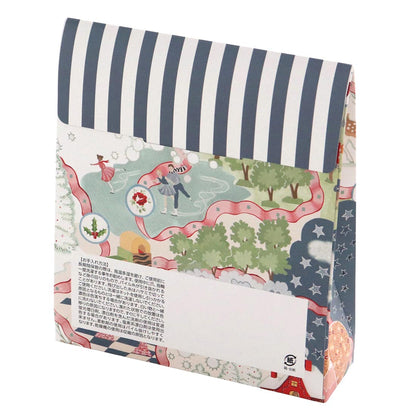 Cath Kidston　ギフトBOX入りハンカチーフ　ブルー