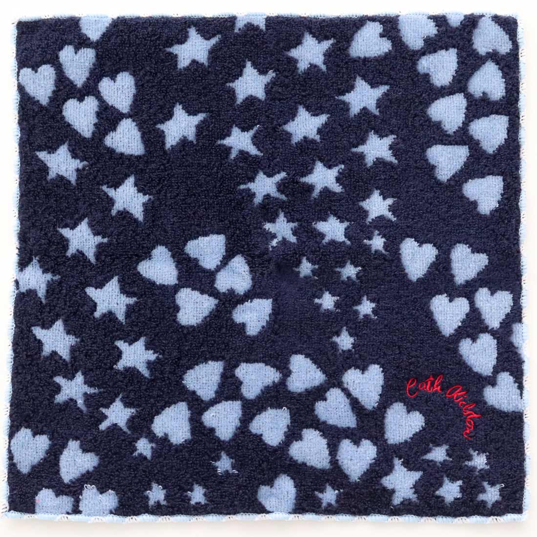 Cath Kidston　ギフトBOX入りハンカチーフ　ブルー