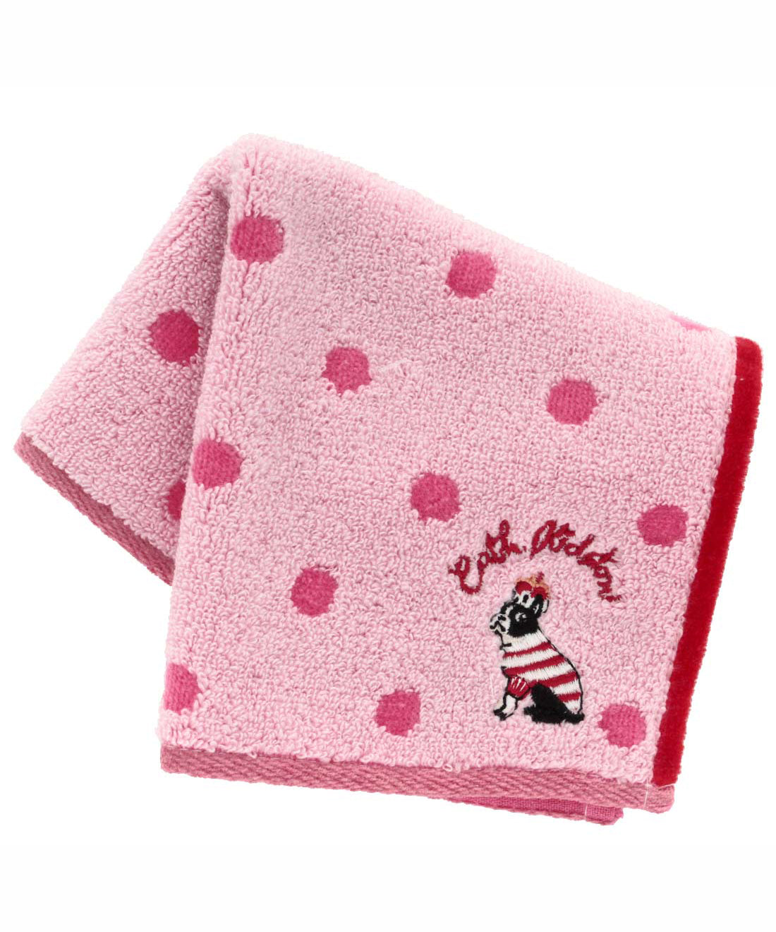 バーニー刺繍タオルハンカチ