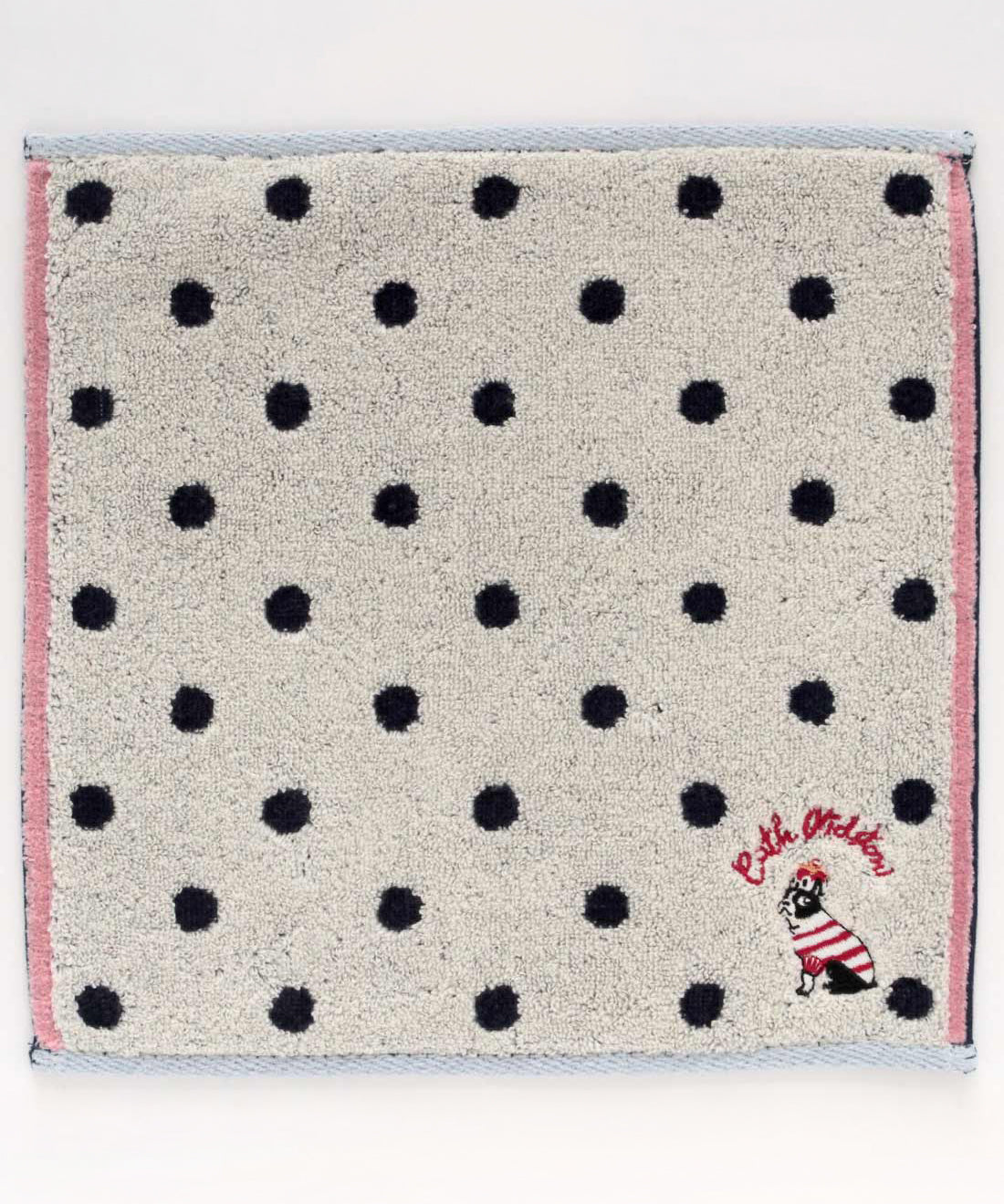 バーニー刺繍タオルハンカチ