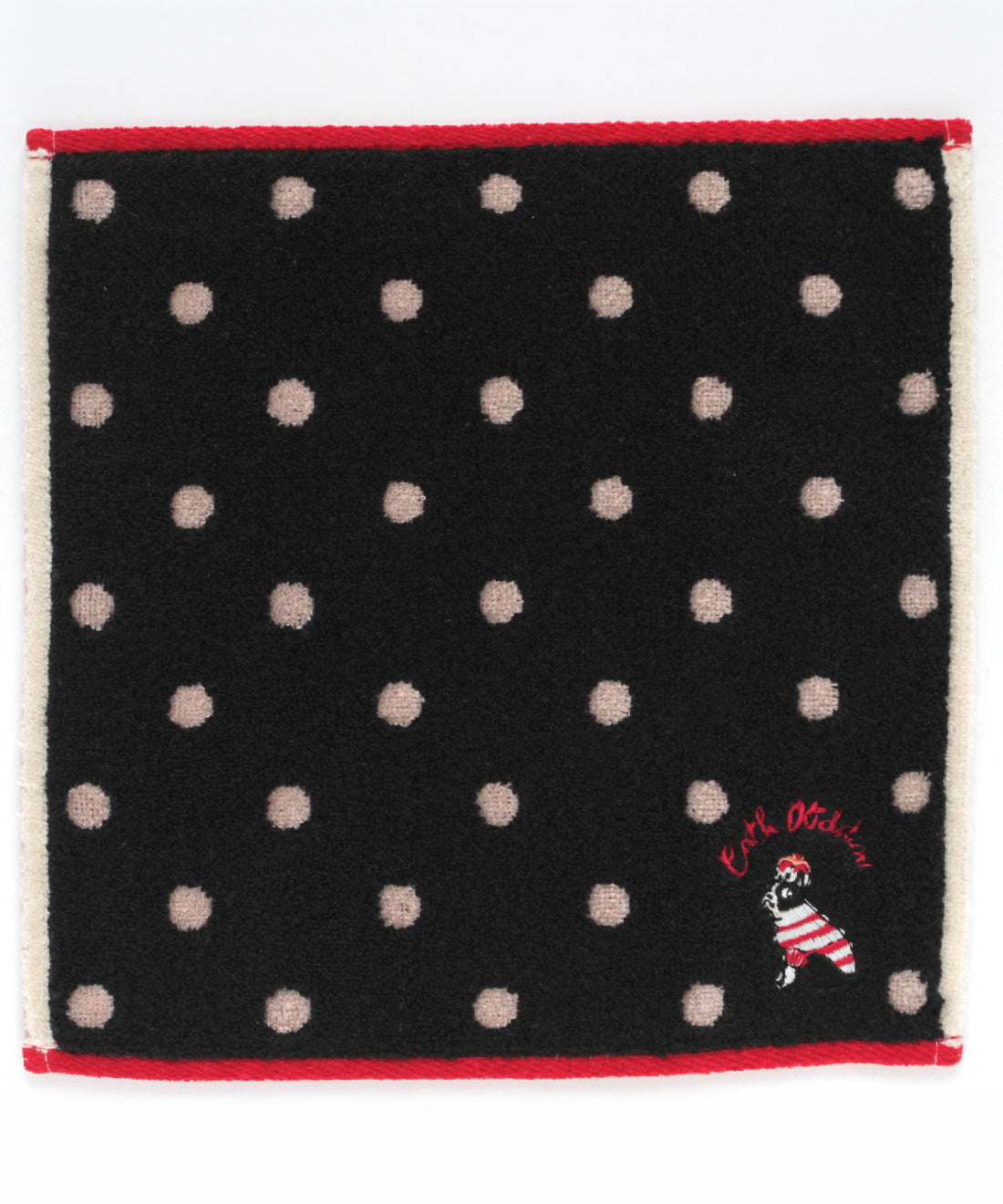 バーニー刺繍タオルハンカチ