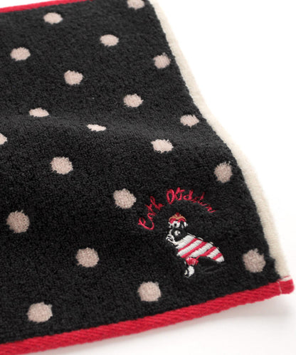 バーニー刺繍タオルハンカチ