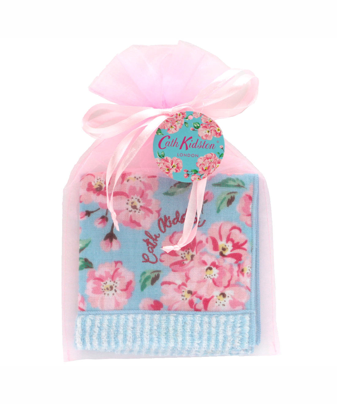 オーガンジー巾着入りさくらタオルハンカチ