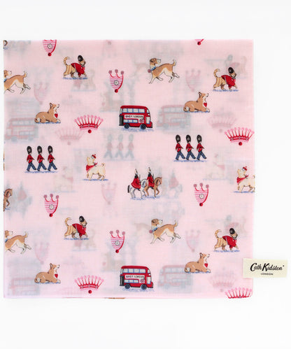 ロンドンモチーフハンカチ QUEENIE’S LONDON