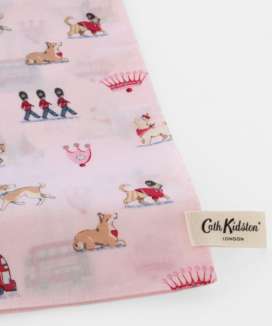 ロンドンモチーフハンカチ QUEENIE’S LONDON