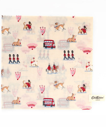 ロンドンモチーフハンカチ QUEENIE’S LONDON