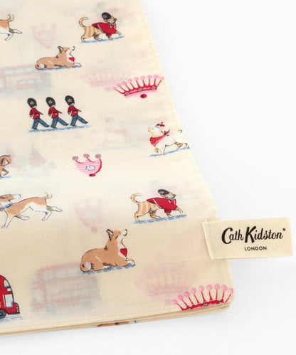 ロンドンモチーフハンカチ QUEENIE’S LONDON