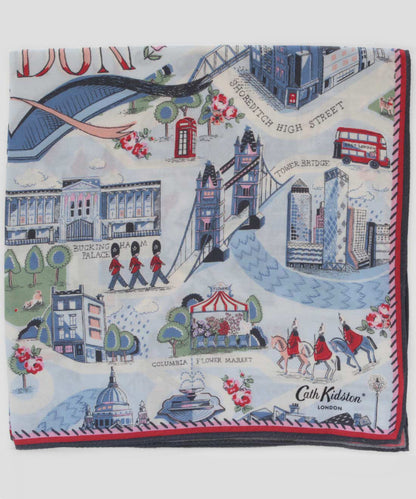 綿シルクハンカチ