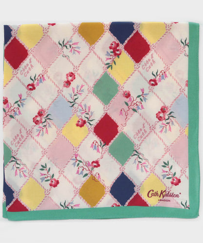 綿シルクハンカチ