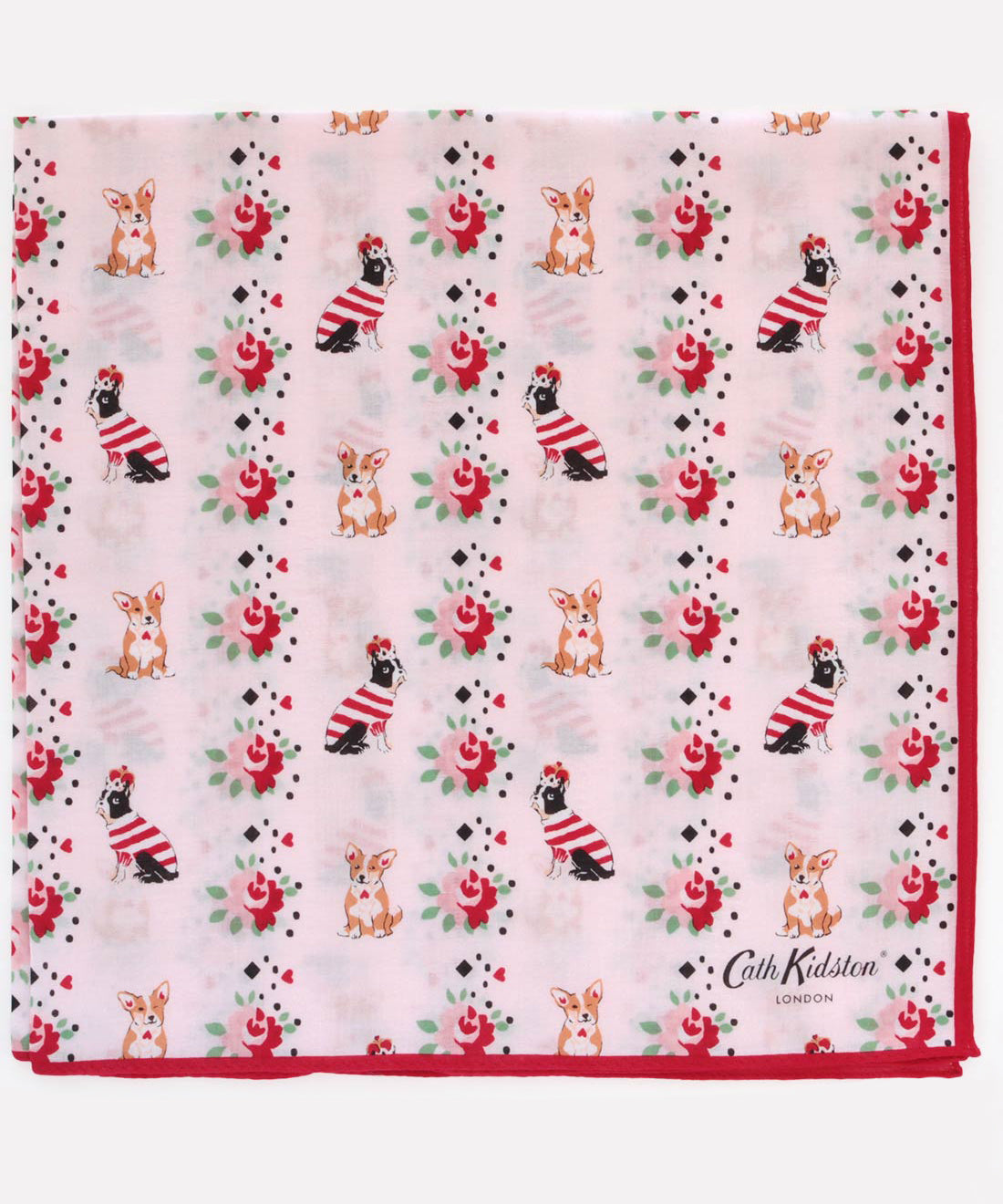 オリジナルジャガードプリントハンカチ ROYAL FRIENDS