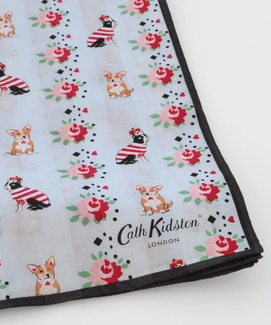 オリジナルジャガードプリントハンカチ ROYAL FRIENDS | Cath Kidston