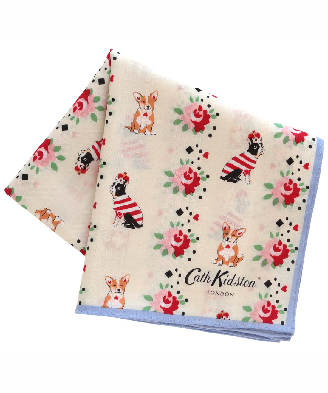 オリジナルジャガードプリントハンカチ ROYAL FRIENDS | Cath Kidston