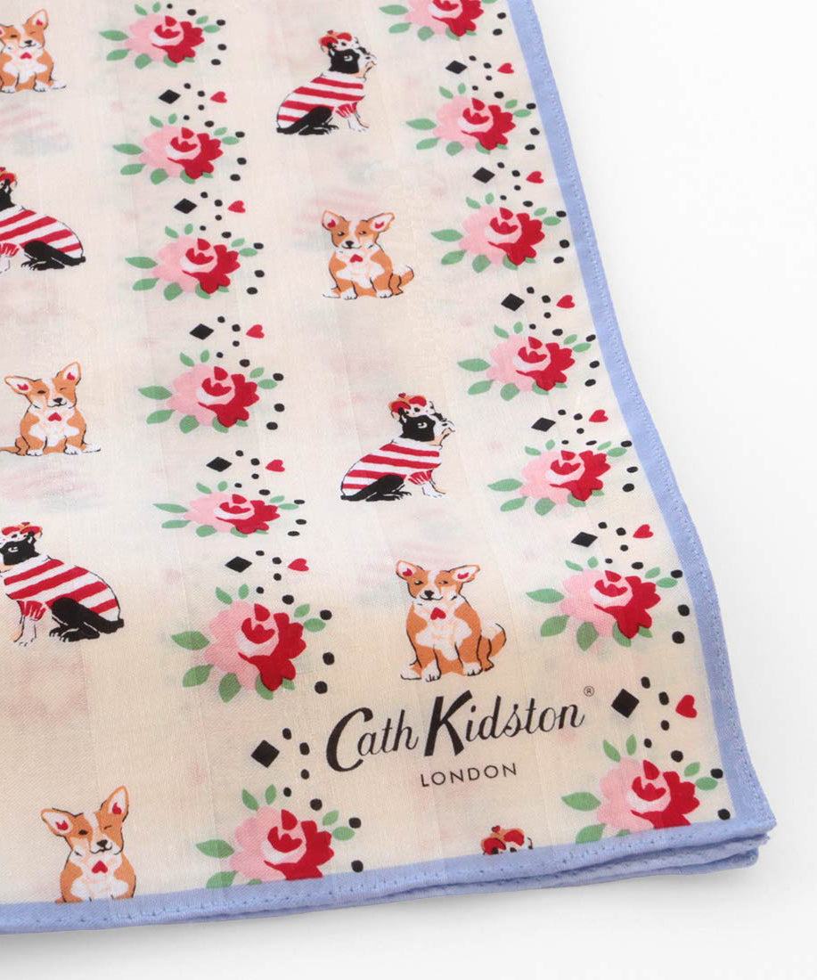 オリジナルジャガードプリントハンカチ ROYAL FRIENDS | Cath Kidston