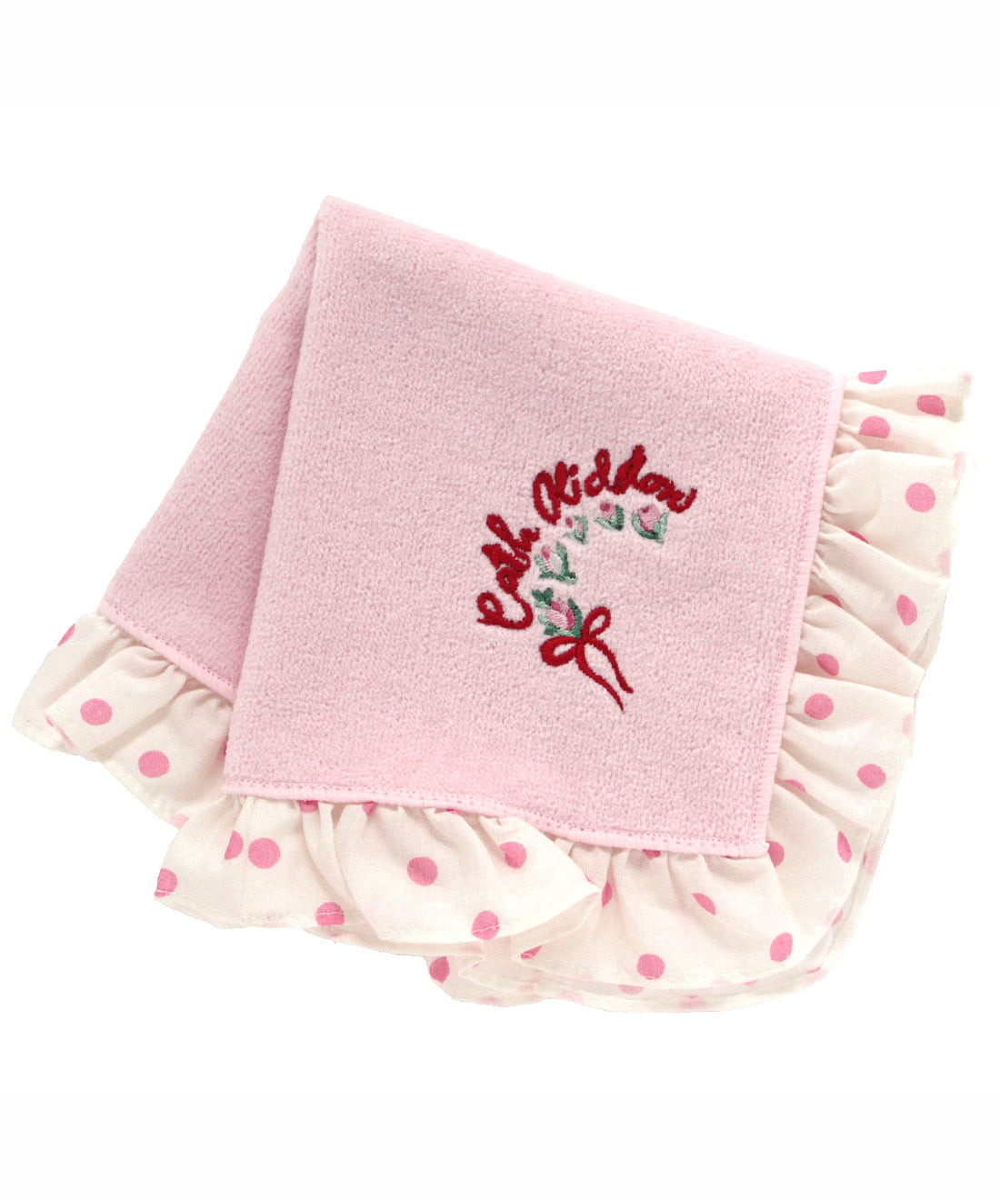 ドットフリルタオルハンカチ