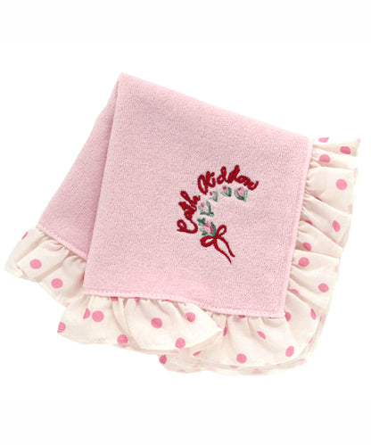 ドットフリルタオルハンカチ