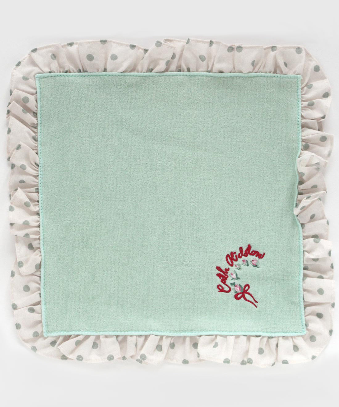 ドットフリルタオルハンカチ