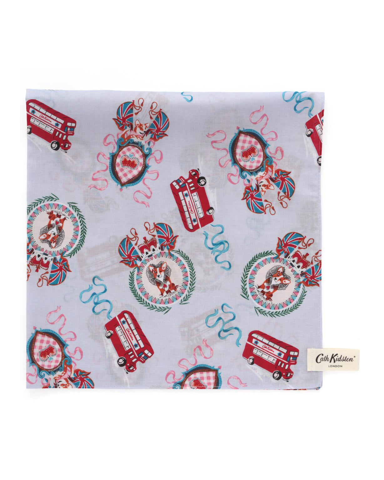 プリントハンカチ LONDON CREST | Cath Kidston 日本公式オンライン