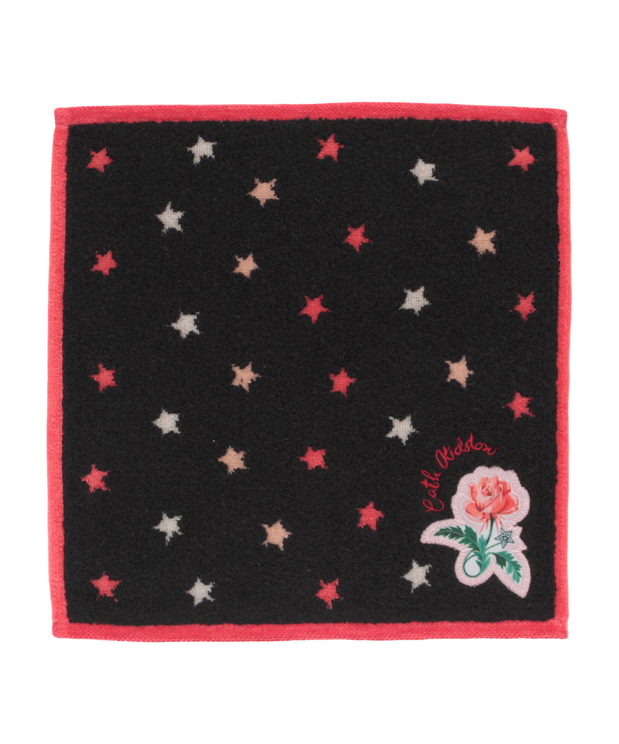 アップリケタオルハンカチ　ROSE TREASURE