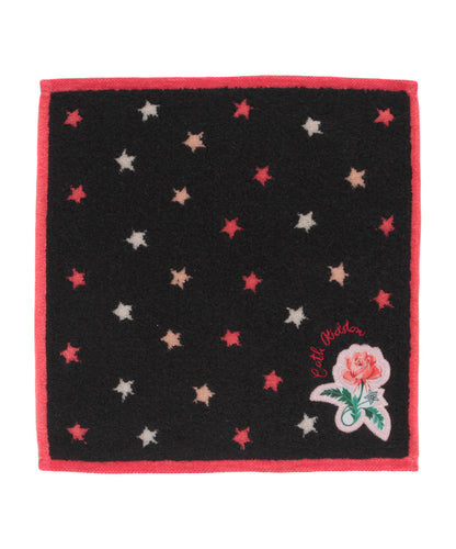 アップリケタオルハンカチ　ROSE TREASURE