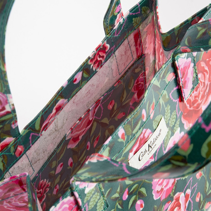 Cathkidston ラージブックバッグ Dolly Rose トートバッグ スモールブックバッグ Dolly Rose | Cath Kidston 日本公式
