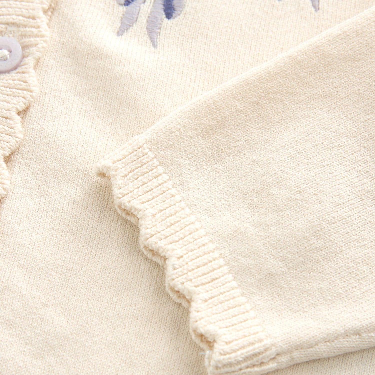 キッズ ニット カーディガン Bow