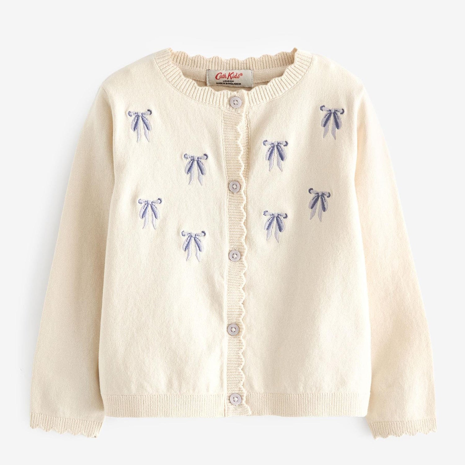 キッズ ニット カーディガン Bow
