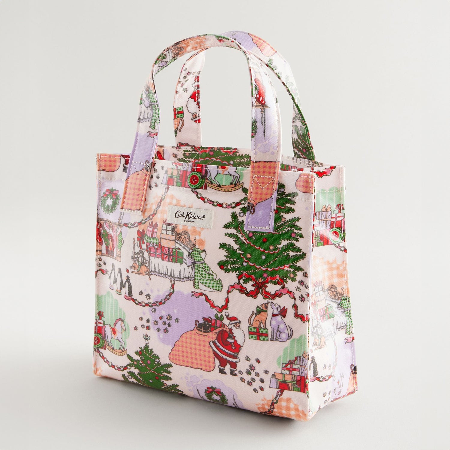 スモール ブックバッグ Christmas House | Cath Kidston 日本公式