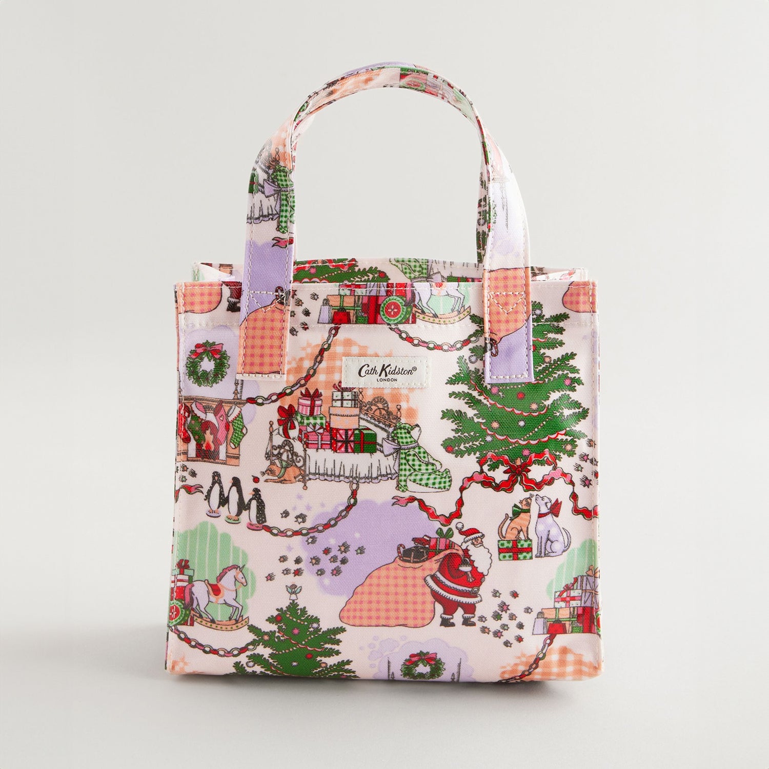 スモール ブックバッグ Christmas House | Cath Kidston 日本公式