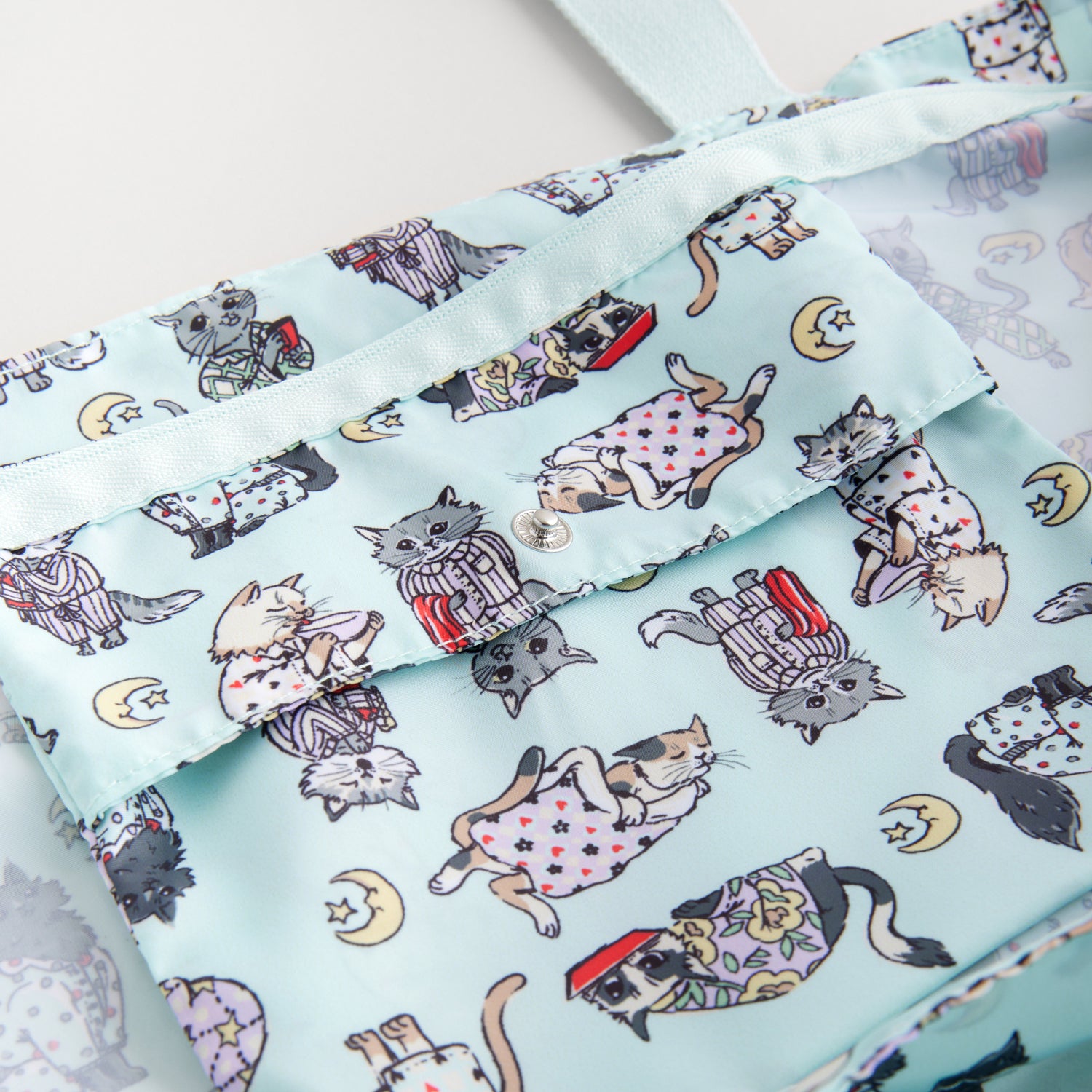 【2匹セット】バルーンドッグ⭐ローズクォーツ＆レッドネットジャスパー ラージ フォルダウェイ トート Cats Pyjamas | Cath Kidston