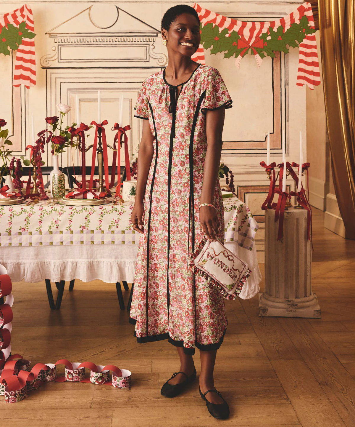 リストレット ポーチ Christmas Wonder