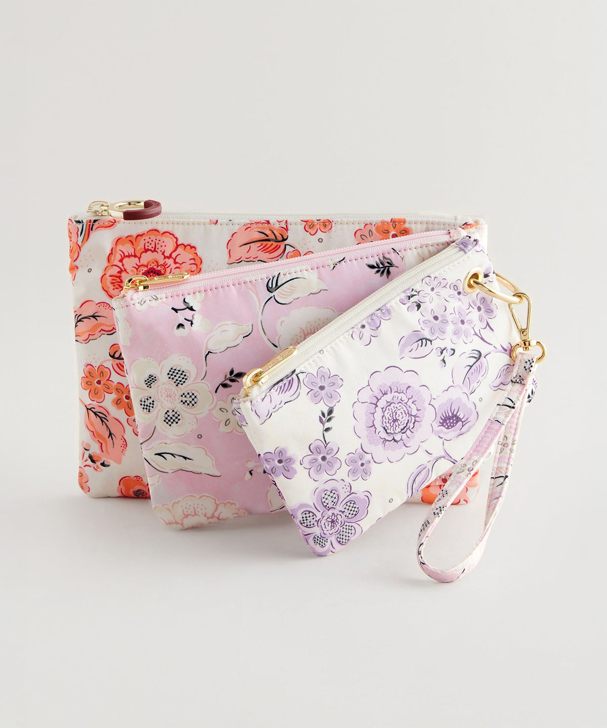 レイヤード ポーチズ Decorated Floral