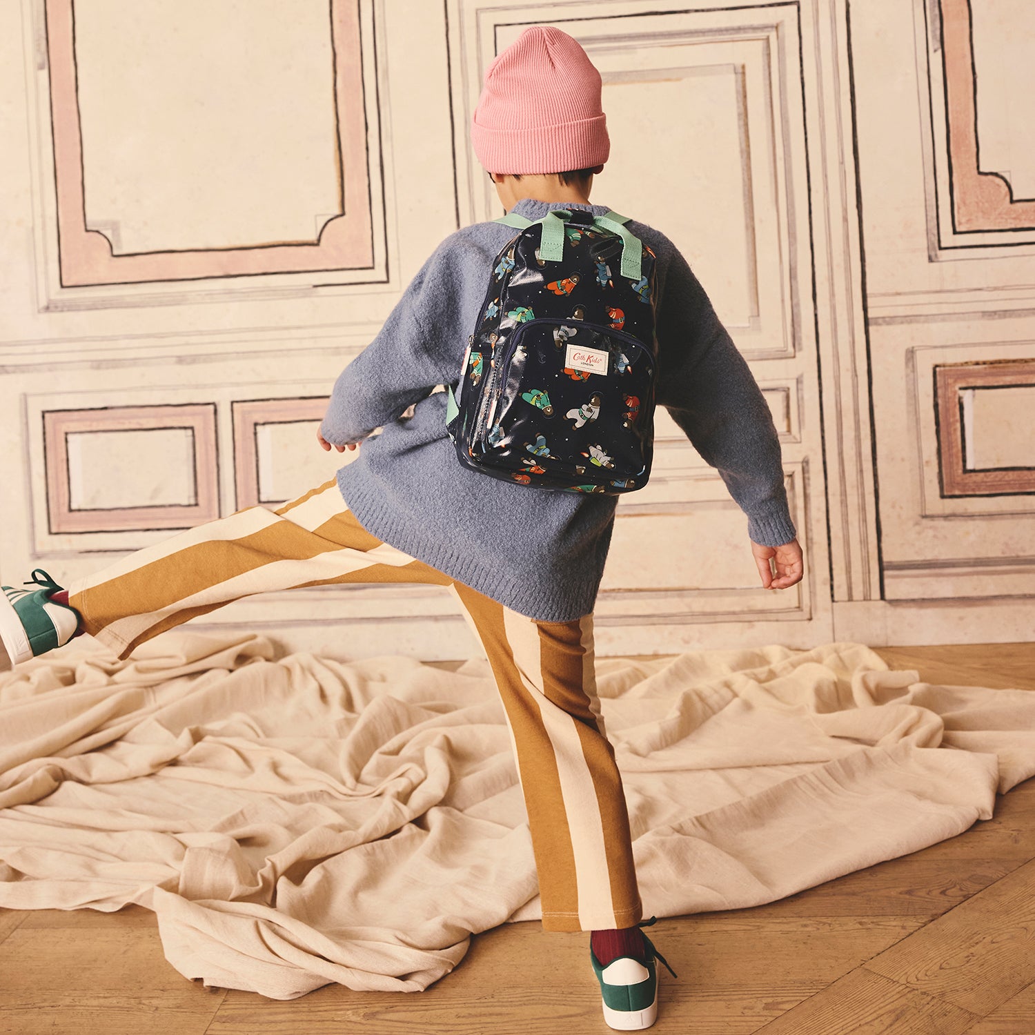 キッズ ミディアム バックパック Space Bears | Cath Kidston 日本公式