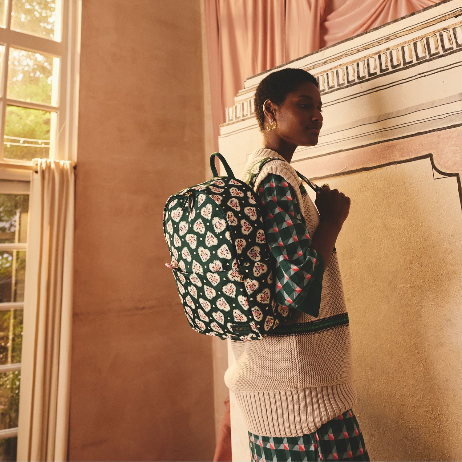 ＊プティ フルール＊様　３点おまとめ　キャスキッドソン　ハンドメイド　バッグ コンパクト バックパック Lace Hearts | Cath Kidston 日本公式