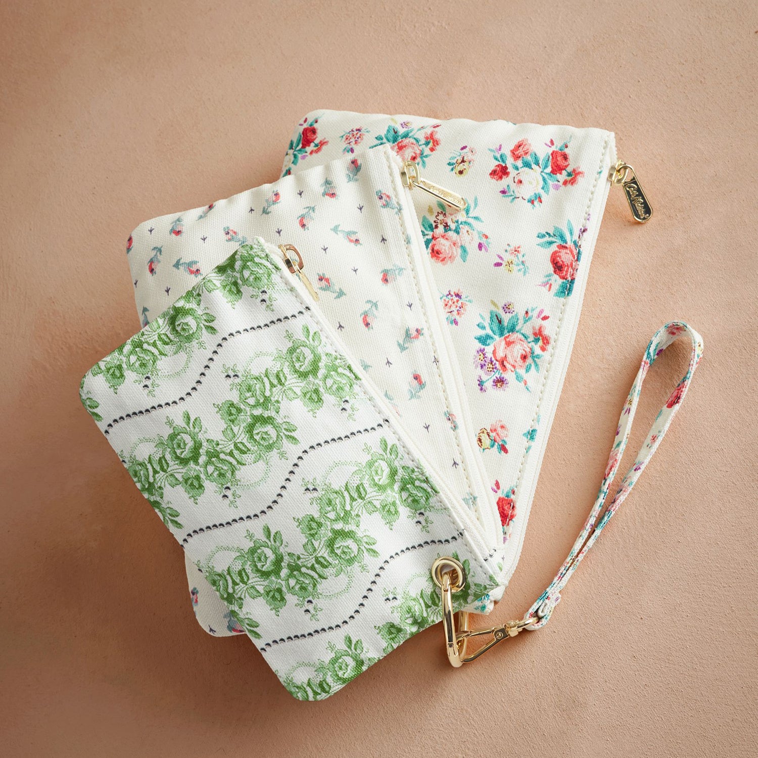 レイヤード ポーチ Rose Pearl Miniature | Cath Kidston 日本公式