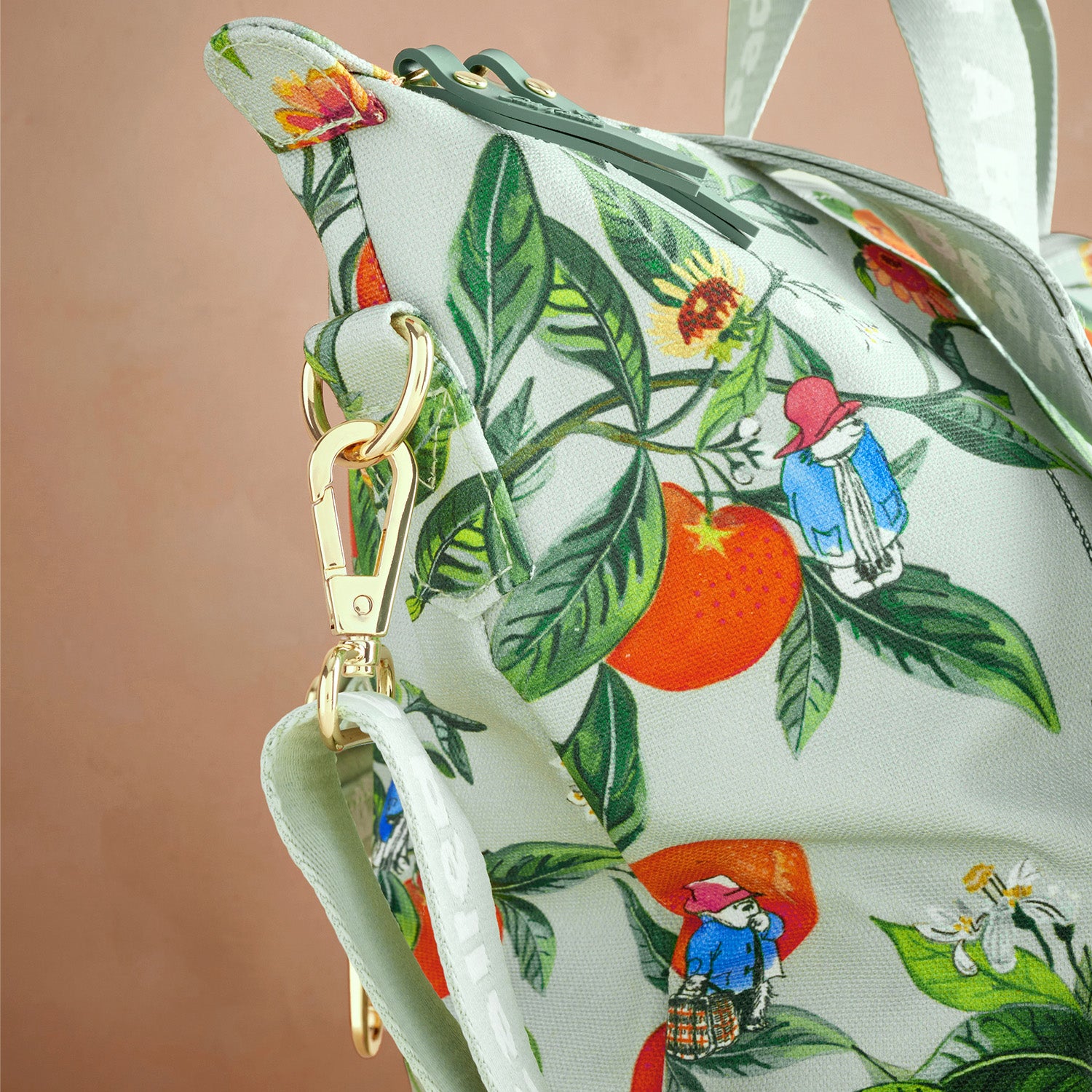 新品　パディントン　キャスキッドソン　オーバーナイトバッグ　旅行カバン パディントン オーバーナイトバッグ Paddington Oranges Green