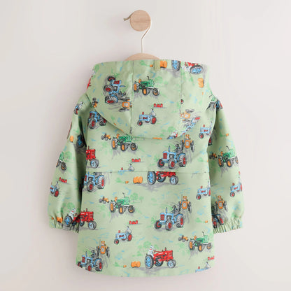 キッズ プリントジャケットGreen Tractor