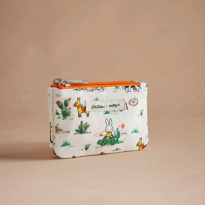 ミッフィー ダブル ジップドパース Miffy Rodeo