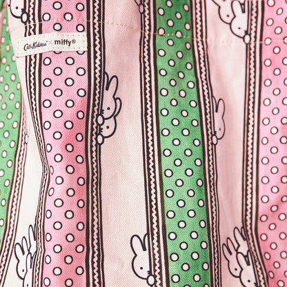 ミッフィー ショッパー Miffy Drawn Stripe