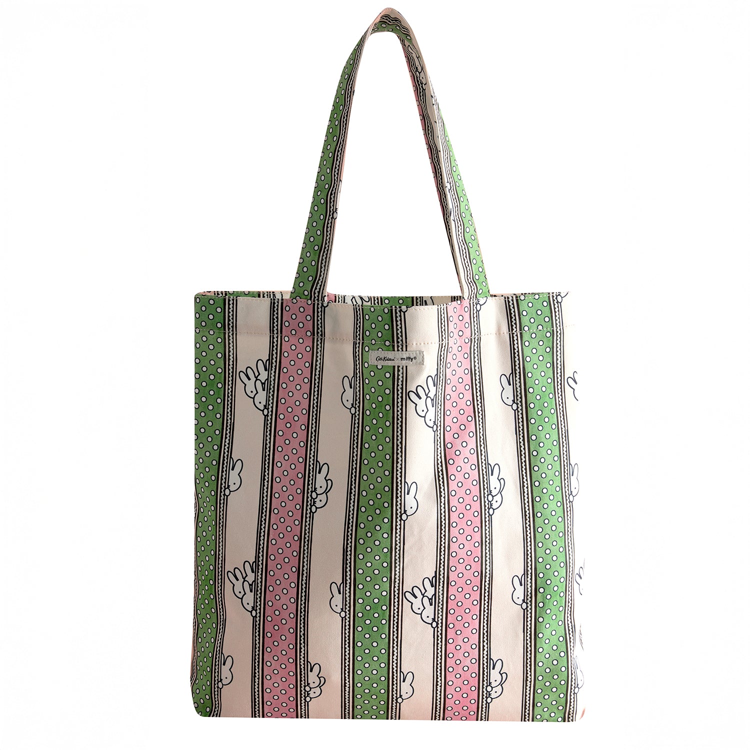 ミッフィー ショッパー Miffy Drawn Stripe