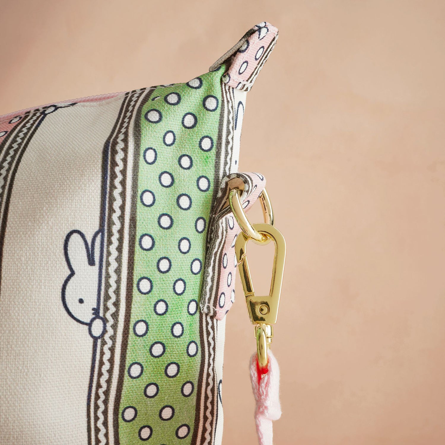 ミッフィー ミッフィー オーバーナイトバッグ Miffy Drawn Stripe | Cath