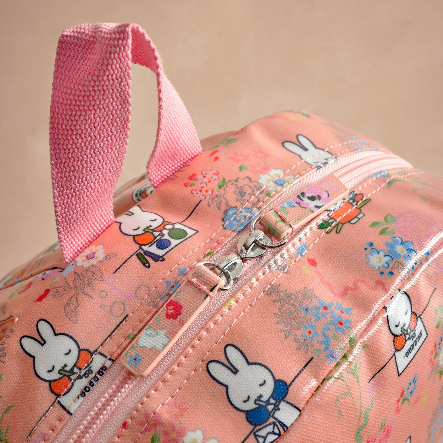 ミッフィー キッズ ラージ バックパック Miffy Canvas
