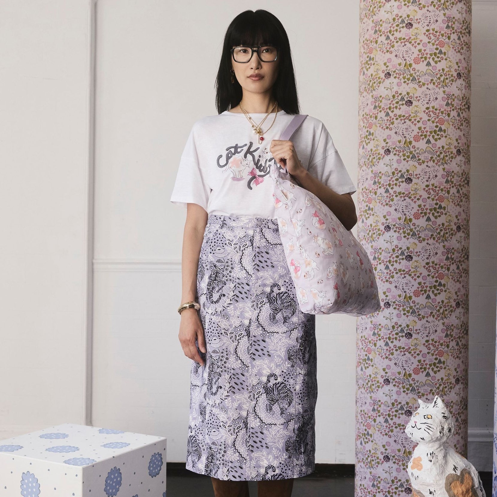 ラージ フォルダウェイ トートバッグ | Cath Kidston 日本公式