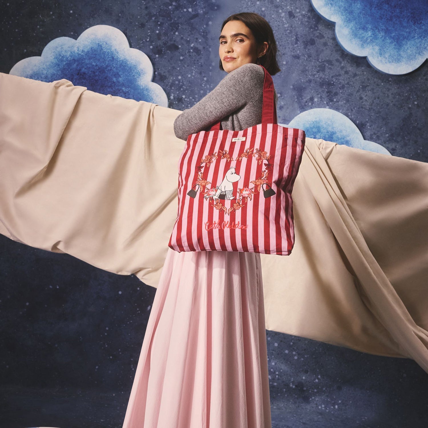 mummmさま専用 ムーミン パーフェクト ショッパー Moominmamma Stripe | Cath