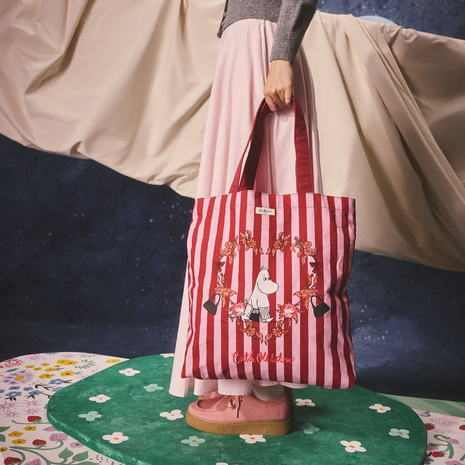 ムーミン パーフェクト ショッパー Moominmamma Stripe