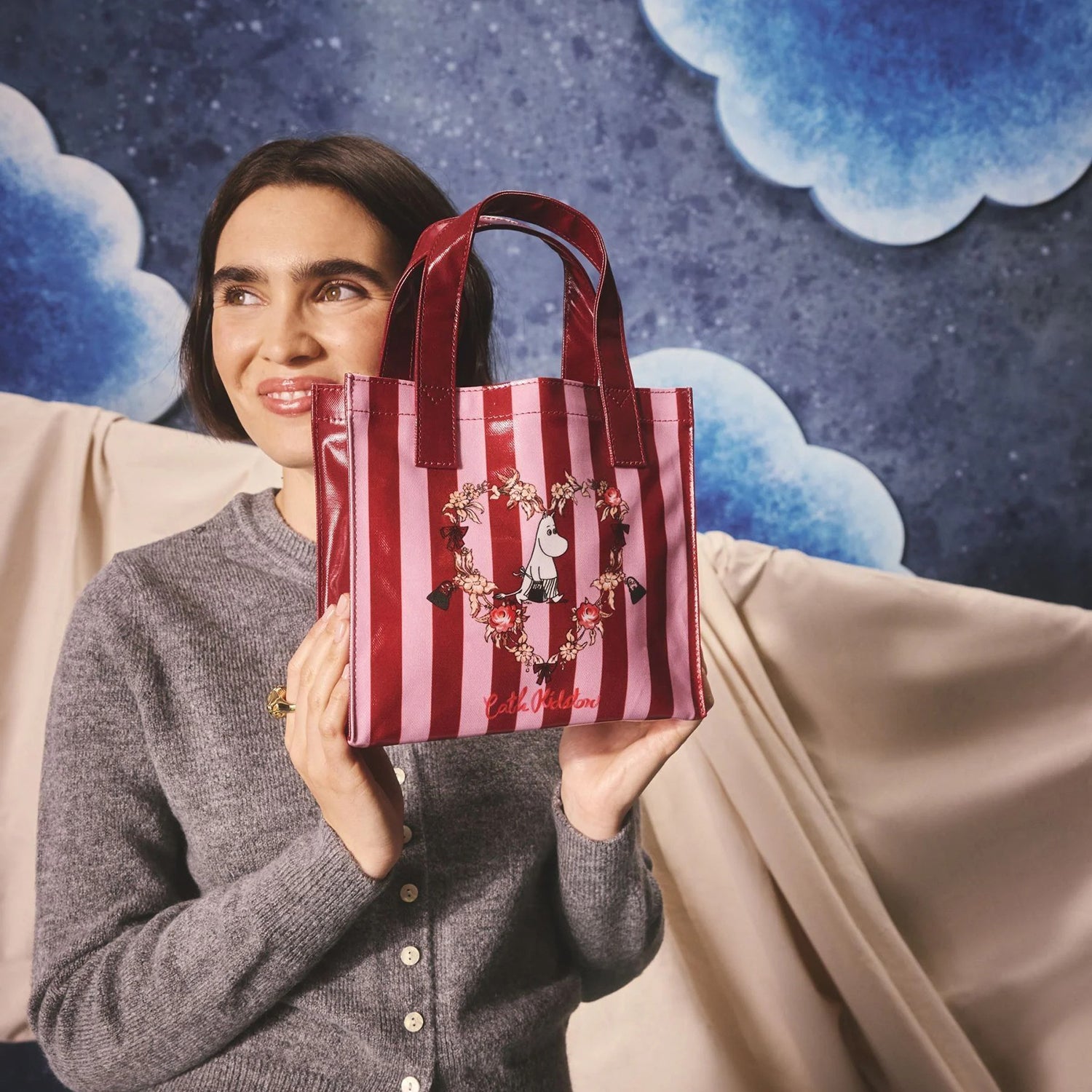 ムーミン スモール ブックバッグ Moominmamma Stripe | Cath Kidston