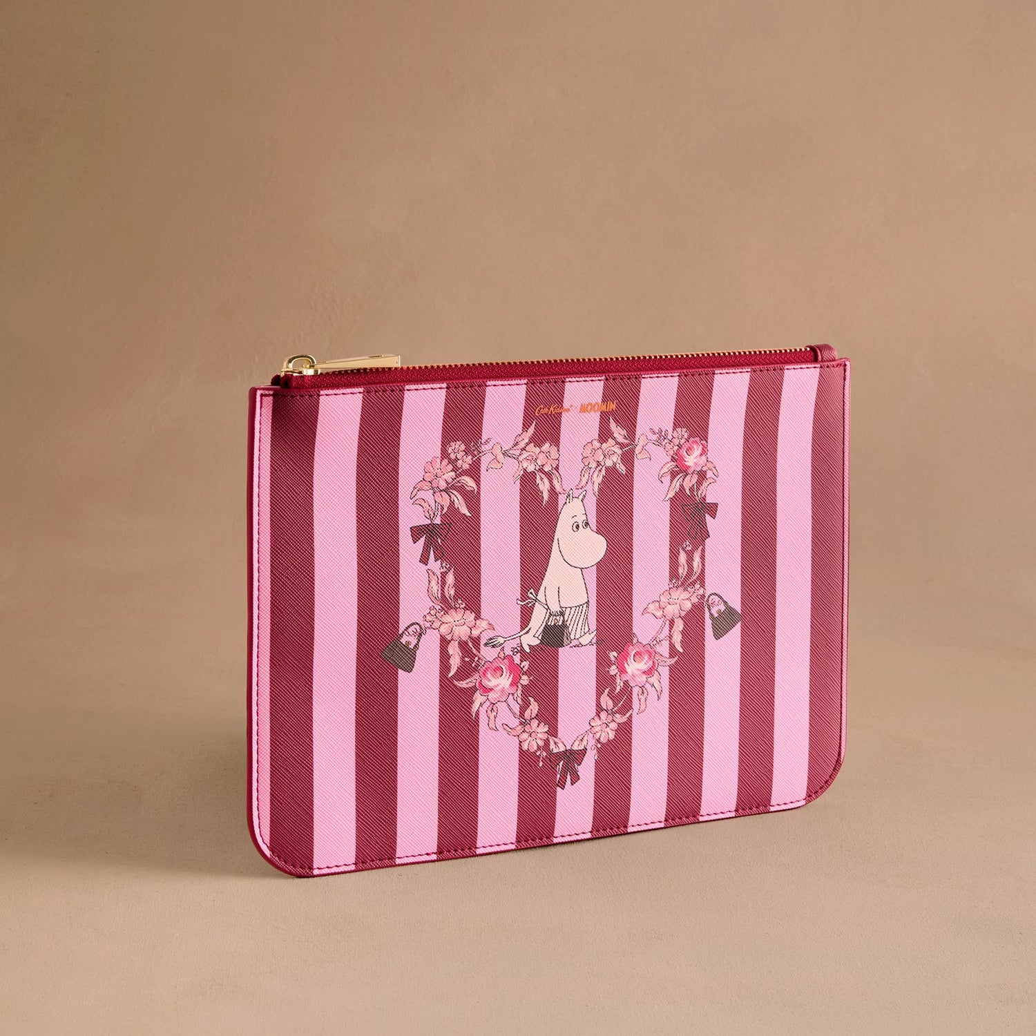 ムーミン サフィアーノ ポーチ Moominmamma Stripe | Cath Kidston