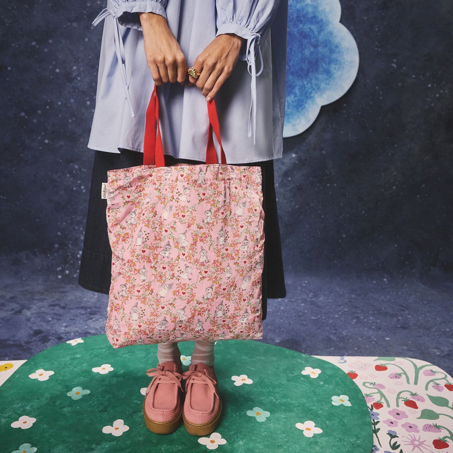 ムーミン フォルダウェイ トートバッグ Little My Ditsy | Cath