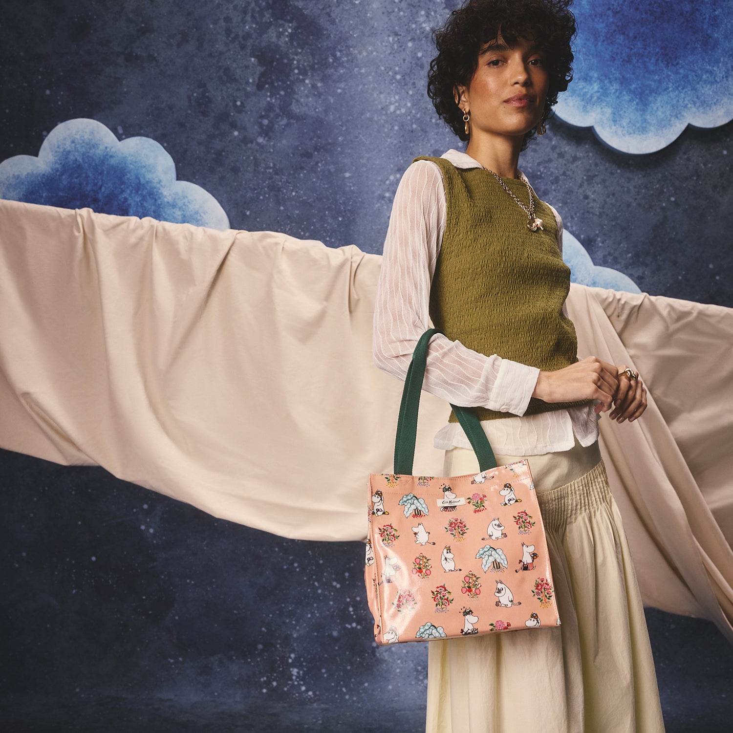 ムーミン ミディアム ブックバッグ Moomin Bunches | Cath Kidston