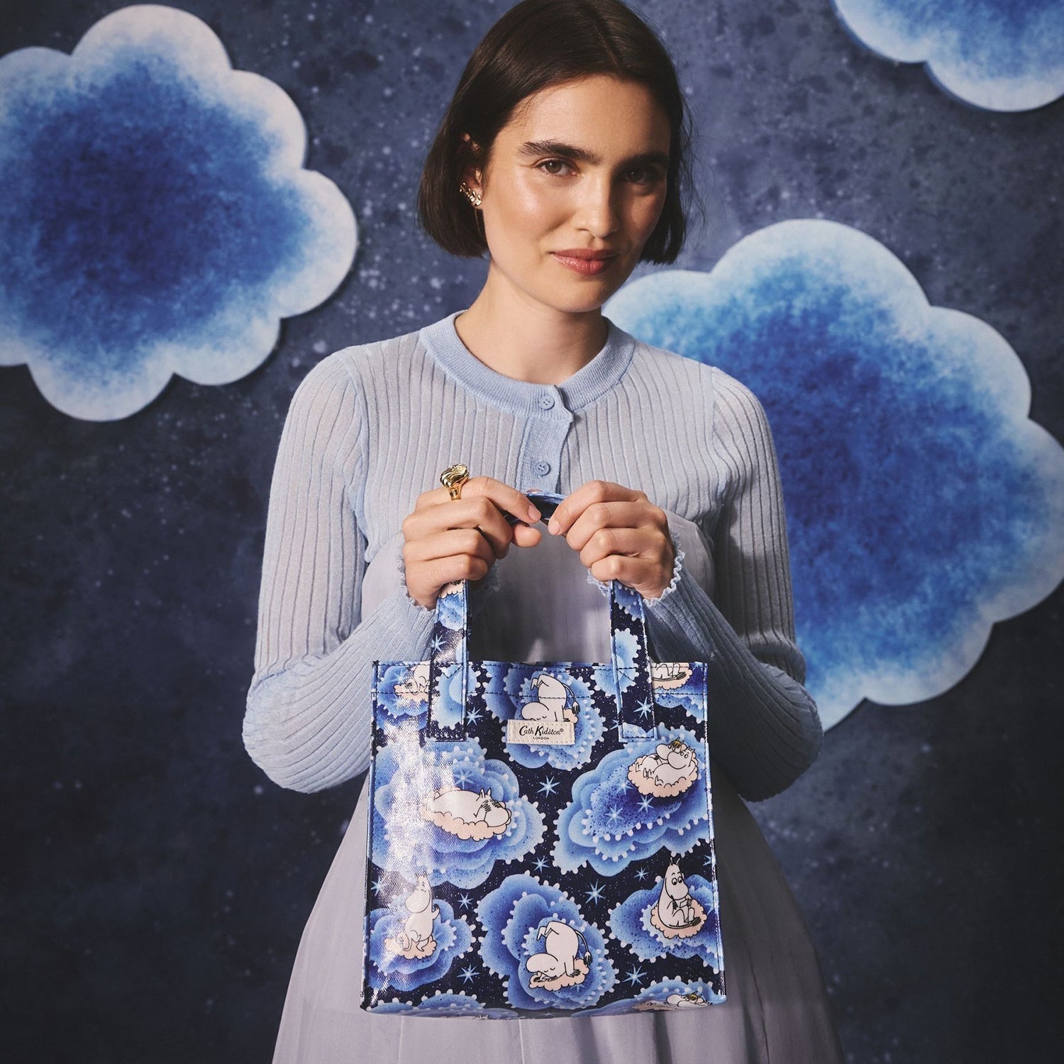 ムーミン スモール ブックバッグ Moomin Clouds | Cath Kidston 日本