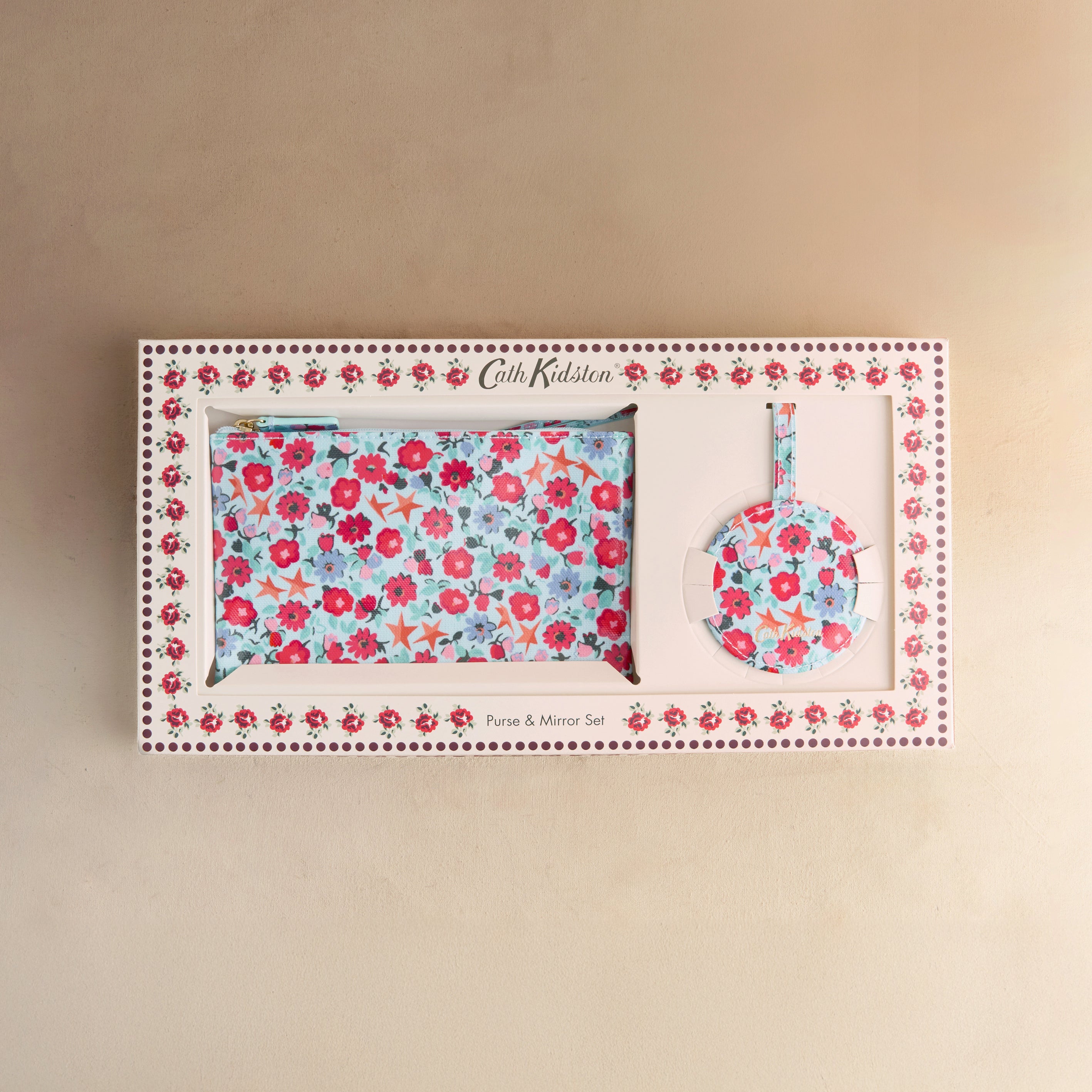 ギフトセット パース＆ミラー Folding Star Ditsy | Cath Kidston 日本